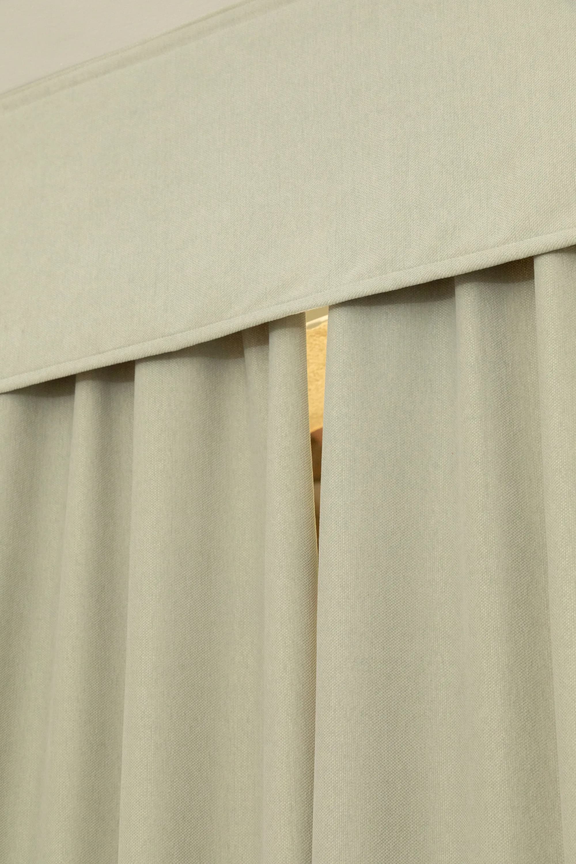 Rideau Toile Tissée — Sur Mesure