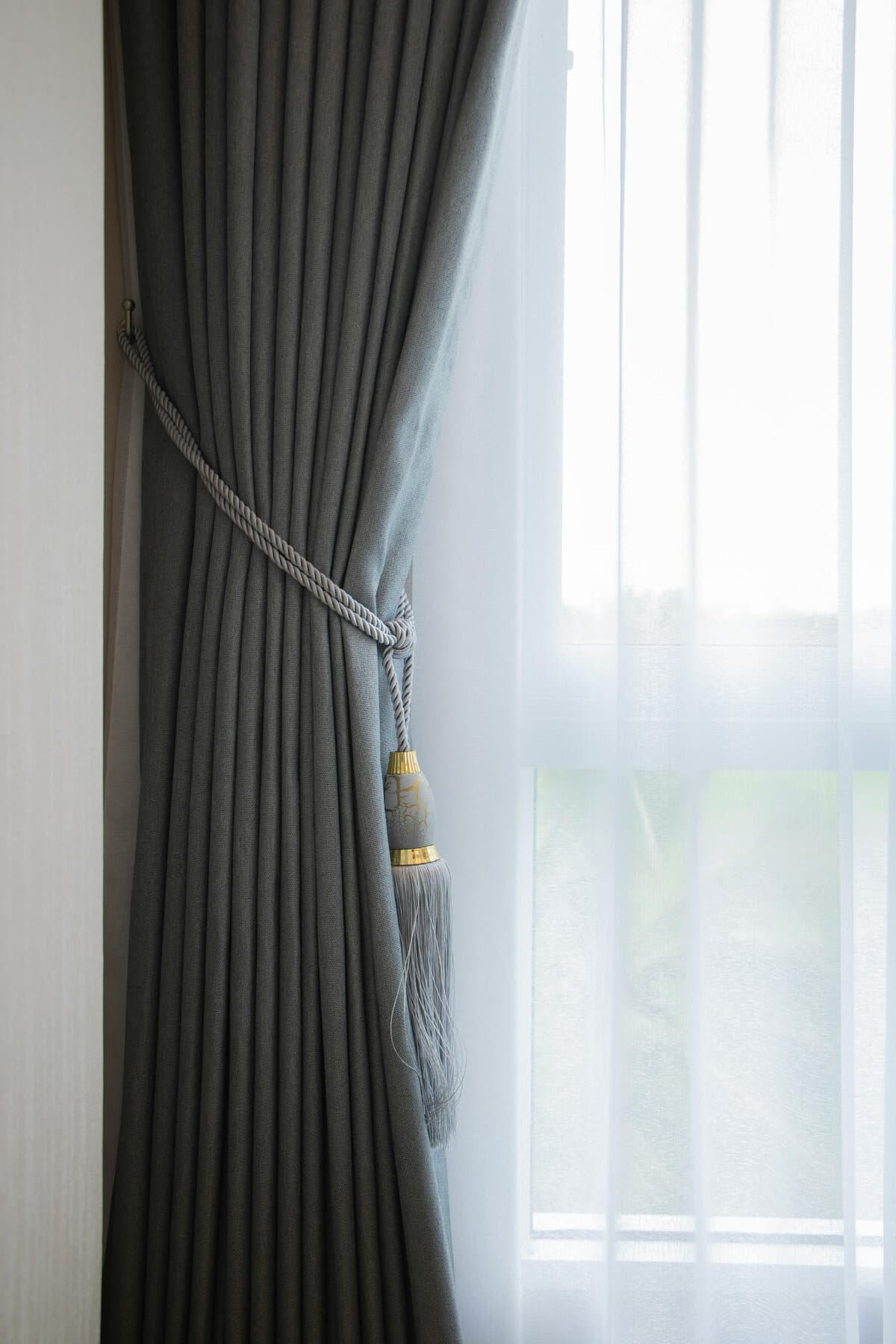 Wall-Mount Curtain Rod Bracket